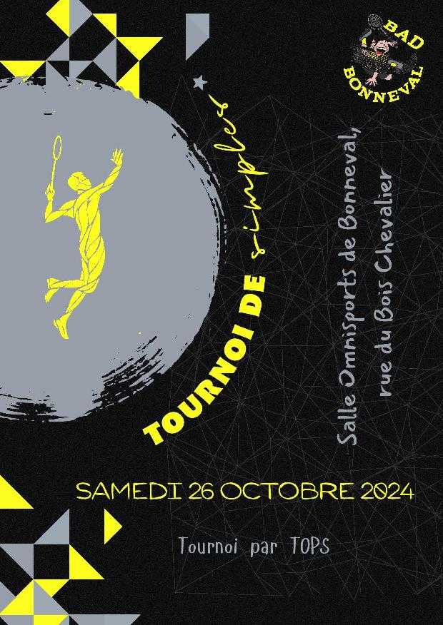 Affiche du tournoi de Bonneval