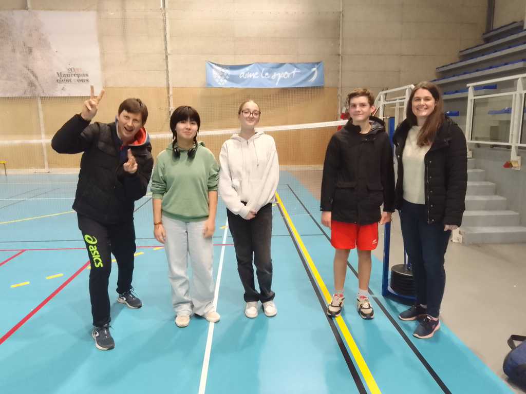 Gilles, Alba, Flavie, Gabriel et Céline