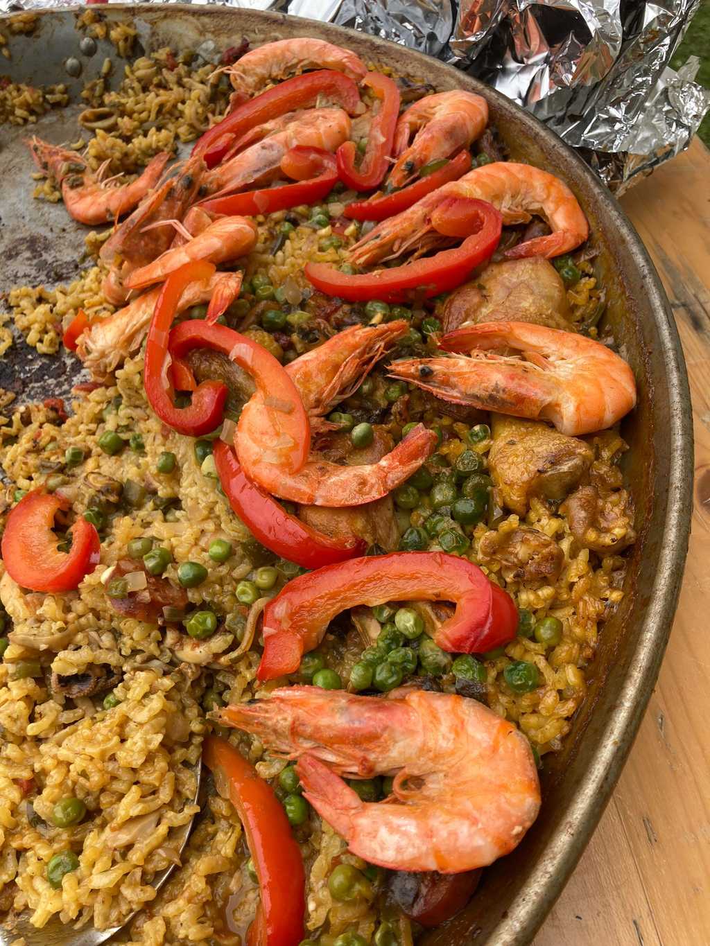 la paella